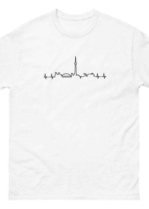 Heartbeat with Toronto Skyline and bike