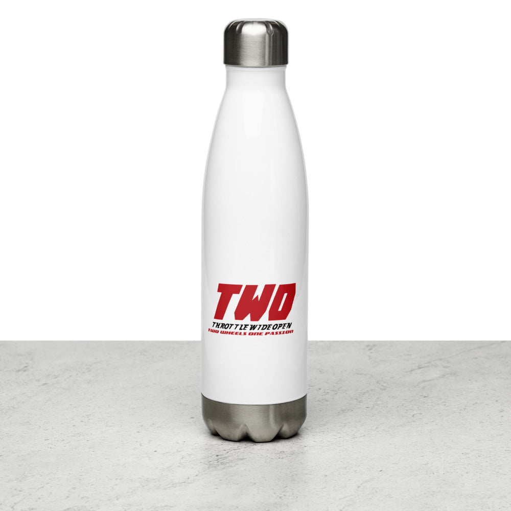 Wave Sign Stainless Steel Water Bottle