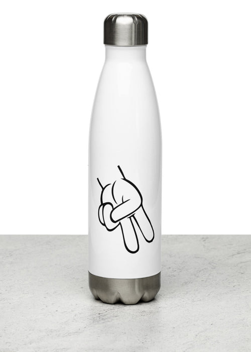 Wave Sign Stainless Steel Water Bottle