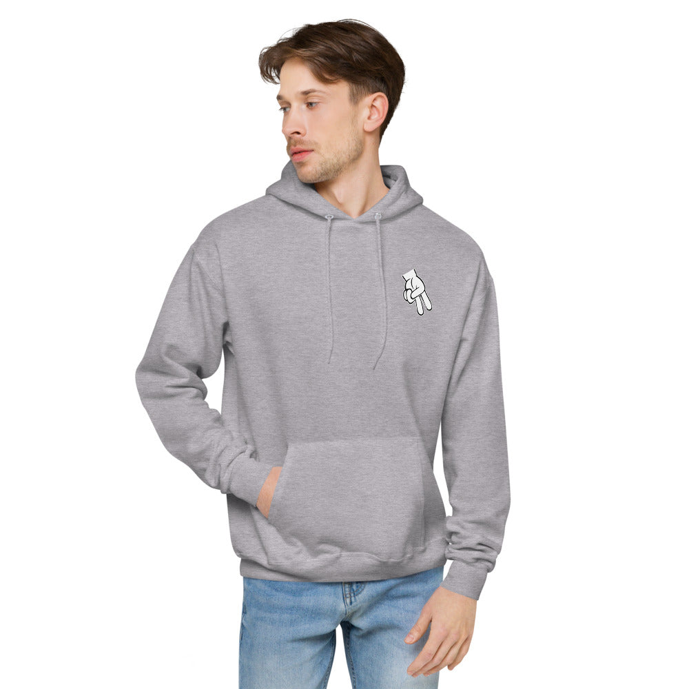 Wave Sign Fleece Hoodie (7 Colour Available)