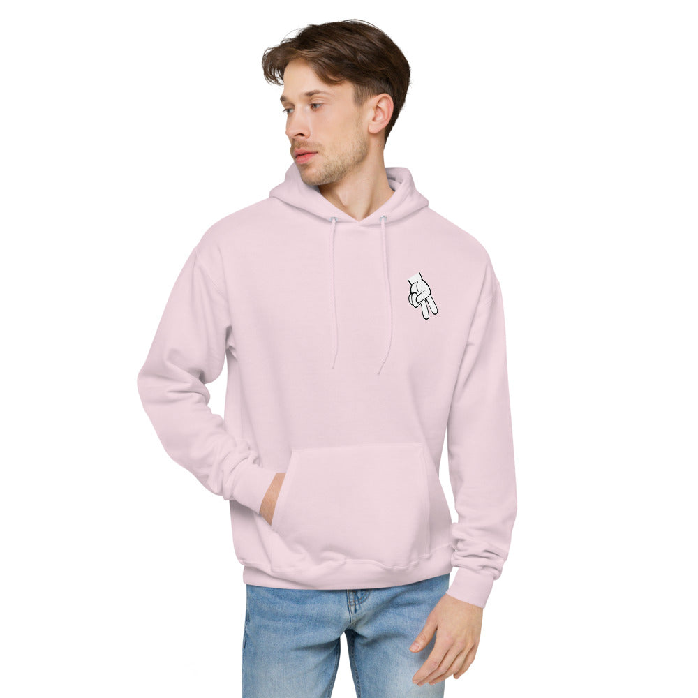 Wave Sign Fleece Hoodie (7 Colour Available)