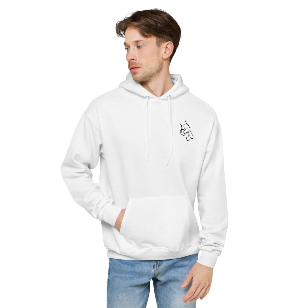 Wave Sign Fleece Hoodie (7 Colour Available)