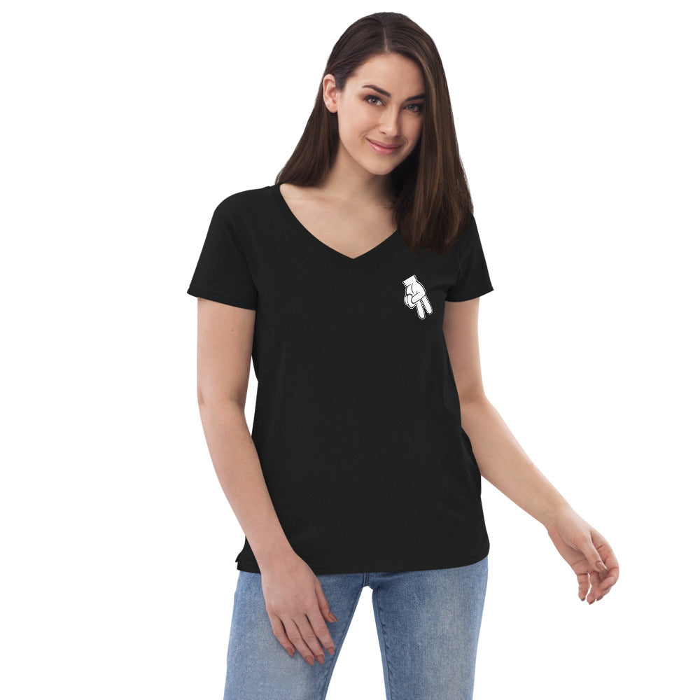 TWO x TANYA104 V-Neck Tee