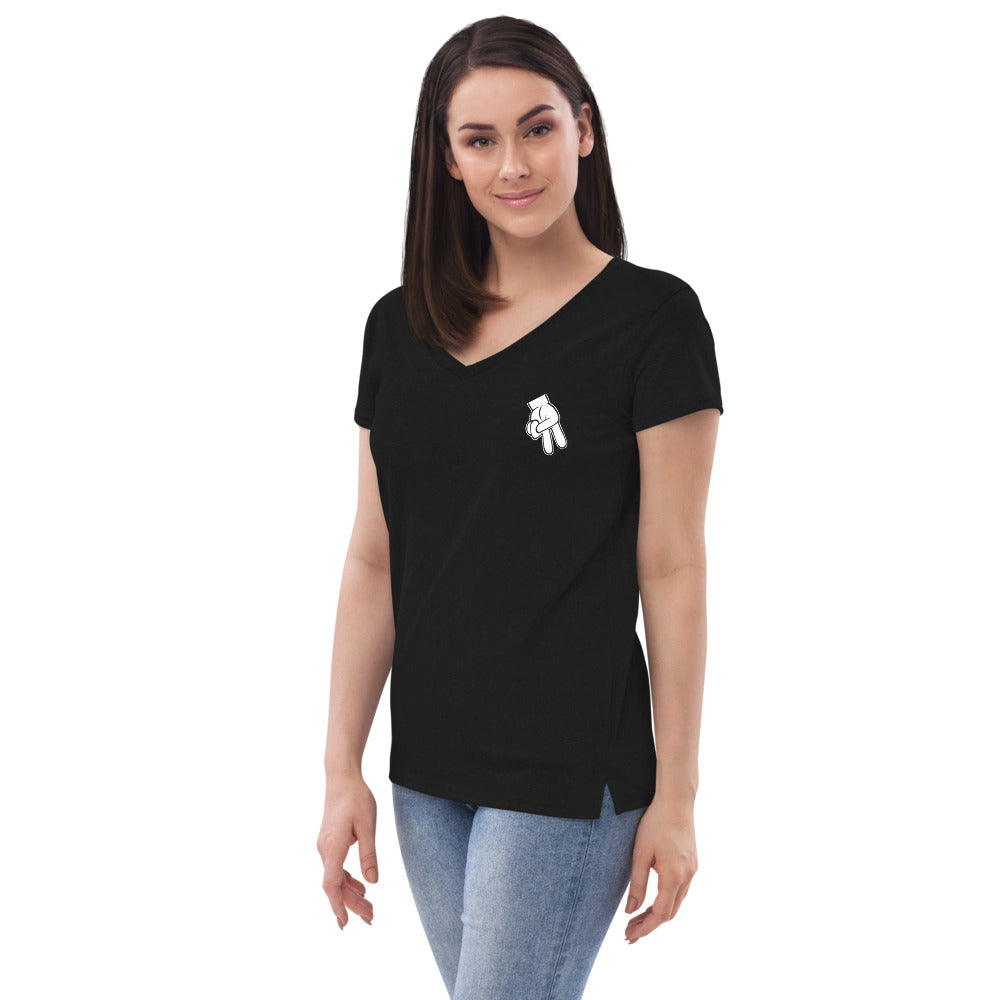 TWO x TANYA104 V-Neck Tee