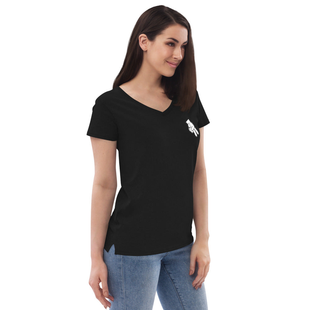 TWO x TANYA104 V-Neck Tee